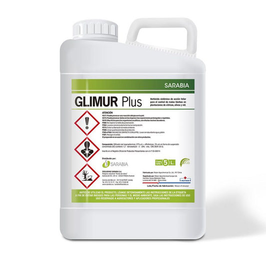 GLIMUR - Désherbant au Glyphosate - 5L