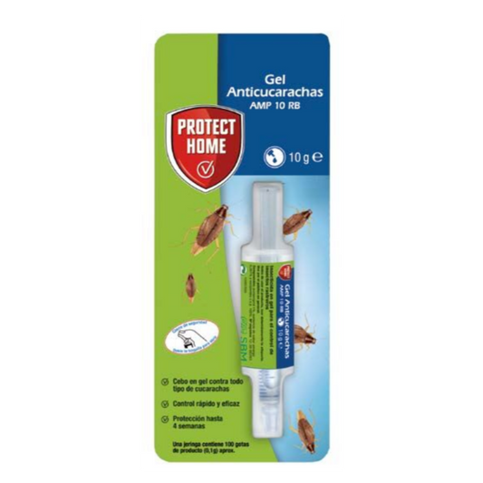 Gel Anticucarachas 10 g — Gel Anti‑Cafard / Anti‑Cucaracha