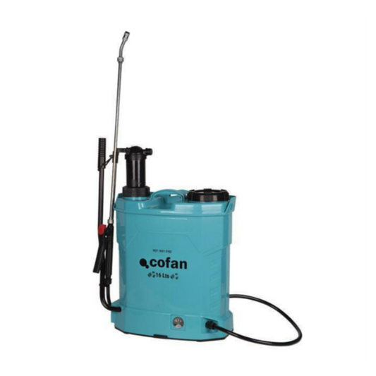 Pulverizador Espalda Dual Batería Cofan 16 L